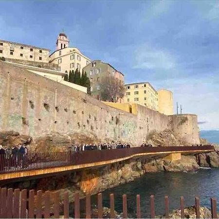 Appartement Vue Mer Avec Parking Gratuit Sur Place Bastia  Eksteriør billede